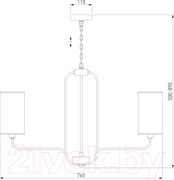 Изображение товара Люстра Евросвет Purezza 60128/6 (золото)