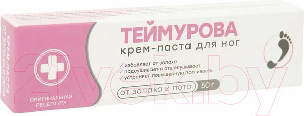 Изображение товара Крем для ног Pharmlevel Паста Зеленая Дубрава (50г)