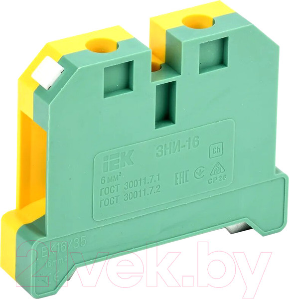 Изображение товара Зажим на DIN-рейку IEK YZN20-016-K52