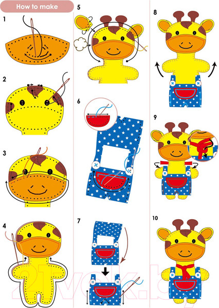 Изображение товара Набор для шитья Avenir Жираф / CH1374