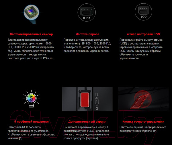 Изображение товара Мышь A4Tech Bloody W70 Max Punk (желтый)