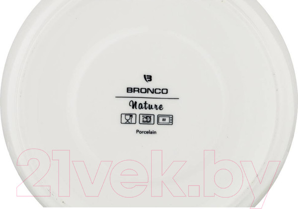 Изображение товара Кружка с блюдцем Bronco Nature / 263-1031 (бирюзовый)