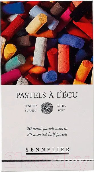 Изображение товара Набор сухой пастели Sennelier A l'ecu Half Pastel / N132231 (20цв)