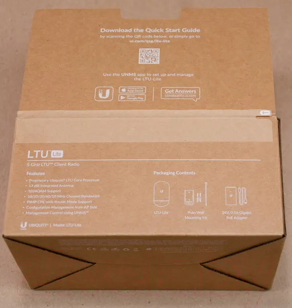 Изображение товара Беспроводная точка доступа Ubiquiti LTU Lite