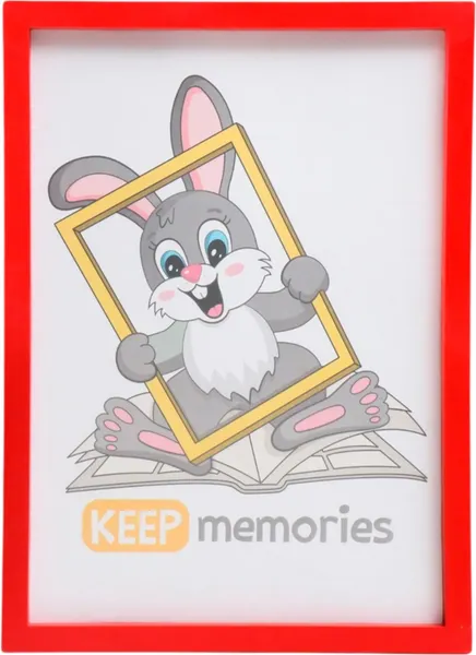 Изображение товара Рамка Keep Memories L-3 21x30см / 3935926 (красный)