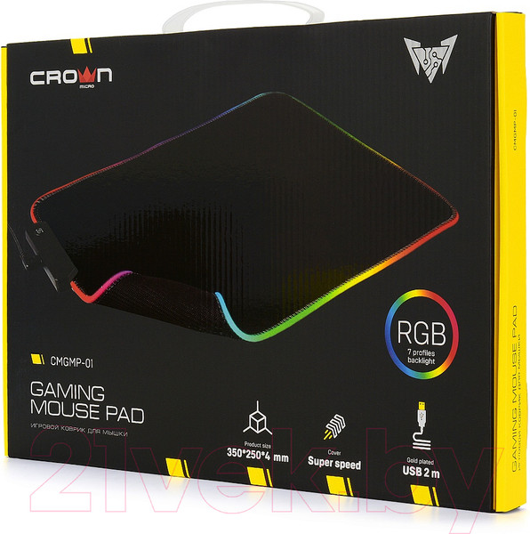 Изображение товара Коврик для мыши Crown CMGMP-01