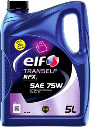 Изображение товара Трансмиссионное масло Elf Tranself NFX 75W / 223530 (5л)