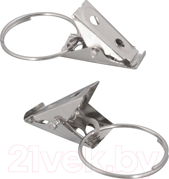 Изображение товара Зажим потолочный для штор Мультидом VL75-15 (10шт)