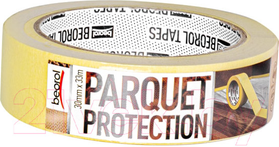 Изображение товара Лента малярная Beorol Для защиты паркета 48ммx33м