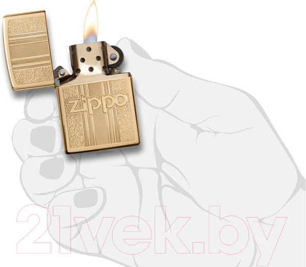 Изображение товара Зажигалка Zippo Classic / 29677 (золотистый)