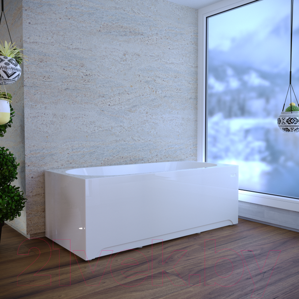 Изображение товара Ванна акриловая Radomir Вальс 180x80 / 1-01-4-0-1-183К