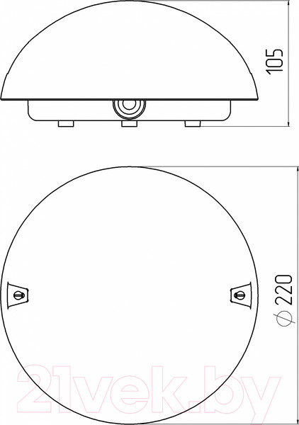 Изображение товара Светильник ЖКХ ЭРА Сириус НБП 06-60-011 / Б0048409