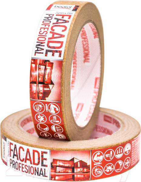 Изображение товара Лента малярная Beorol Facade Professional 24мм/33м