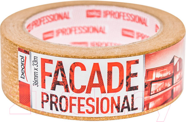 Изображение товара Лента малярная Beorol Facade Professional 36мм/33м