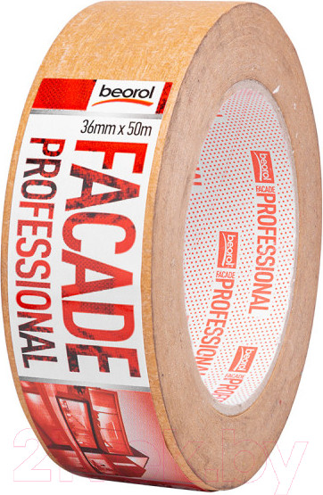 Изображение товара Лента малярная Beorol Facade Professional 36мм/50м