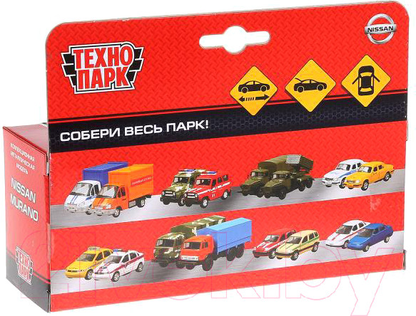 Изображение товара Автомобиль игрушечный Технопарк Nissan Murano Полиция / SB-17-75-NM-P-WB