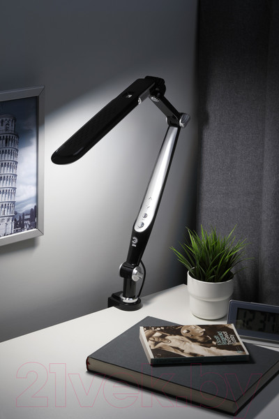 Изображение товара Настольная лампа ЭРА NLED-496-12W-BK / Б0052767 (черный)