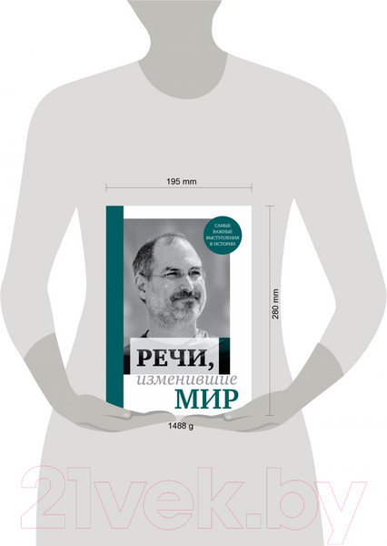 Изображение товара Книга Эксмо Речи, изменившие мир (Джобс)