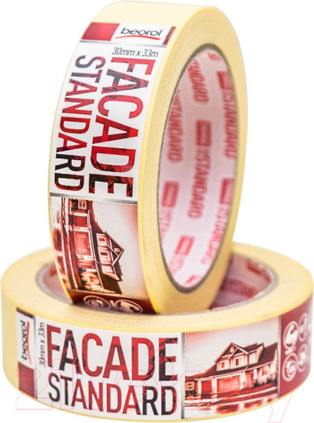 Изображение товара Лента малярная Beorol Facade Standard 30мм/33м