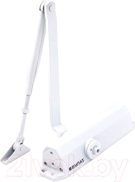 Изображение товара Доводчик с рычагом БУЛАТ ДД 302/3 B-W (белый)