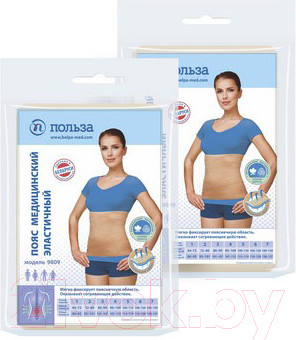 Изображение товара Корсет ортопедический грудопоясничный Польза Эластичный (р.2)