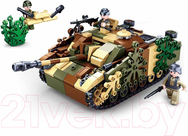 Изображение товара Конструктор Sluban Армия / M38-B0858 (524эл)