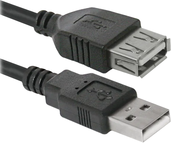 Изображение товара Удлинитель кабеля Defender USB02-17 / 87454 (5м)