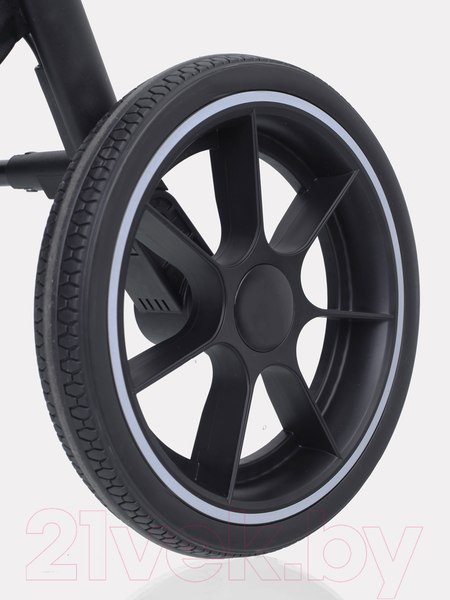 Изображение товара Детская универсальная коляска MOWbaby Zoom PU 2 в 1 / RA086 (Silver Black)