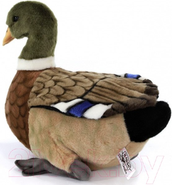 Изображение товара Мягкая игрушка Hansa Сreation Утка кряква / 3601 (34см)