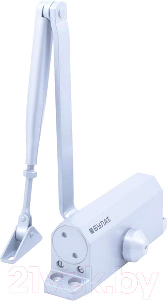 Изображение товара Доводчик с рычагом БУЛАТ ДД 502/4 A-S (серебристый)