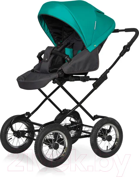 Изображение товара Детская универсальная коляска Riko Basic Bella Classic 2 в 1 (03/серый малахит)