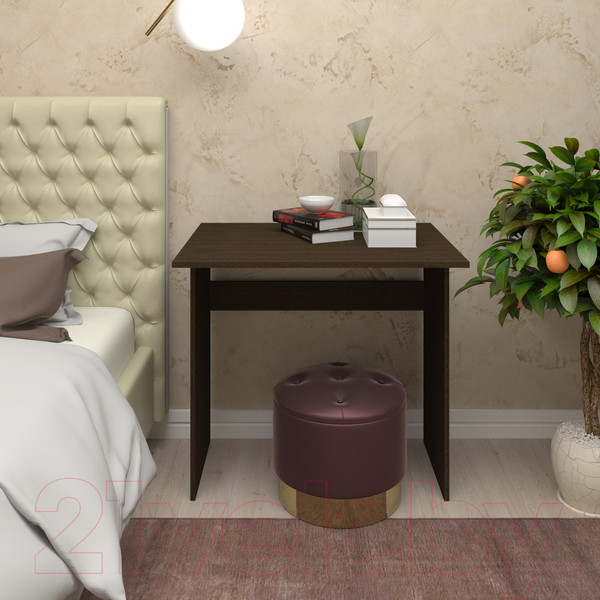 Изображение товара Письменный стол Кортекс-мебель Эльф 80 (венге)