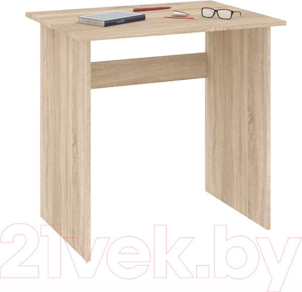 Изображение товара Письменный стол Кортекс-мебель Эльф 80 (дуб сонома)