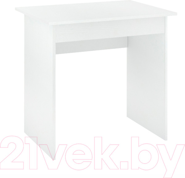 Изображение товара Письменный стол Кортекс-мебель Эльф 80-1ш (белый)