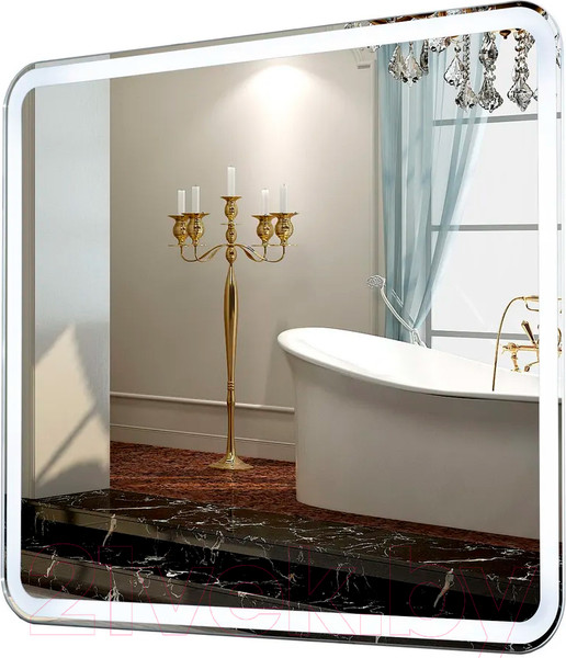 Изображение товара Зеркало Пекам Marta 1 60x50 / marta1-60x50 (с подсветкой)