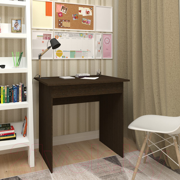 Изображение товара Письменный стол Кортекс-мебель Эльф 80-1ш (венге)