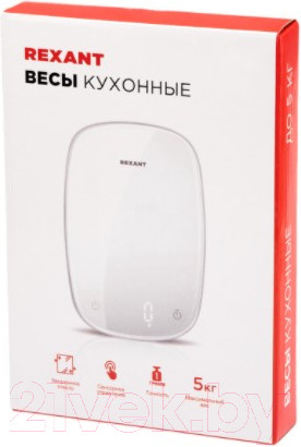 Изображение товара Кухонные весы Rexant 72-1006