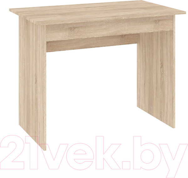 Изображение товара Письменный стол Кортекс-мебель Эльф 100-1ш (дуб сонома)