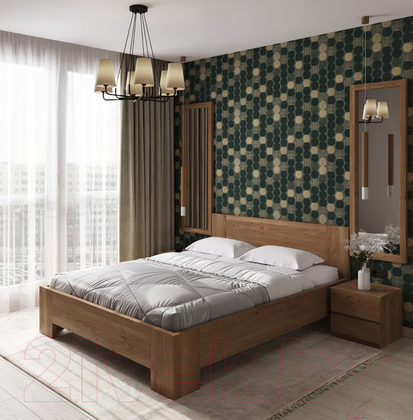 Изображение товара Каркас кровати Drewood Талер 90x200 / ТА.001.000.000.00 (бесцветный)