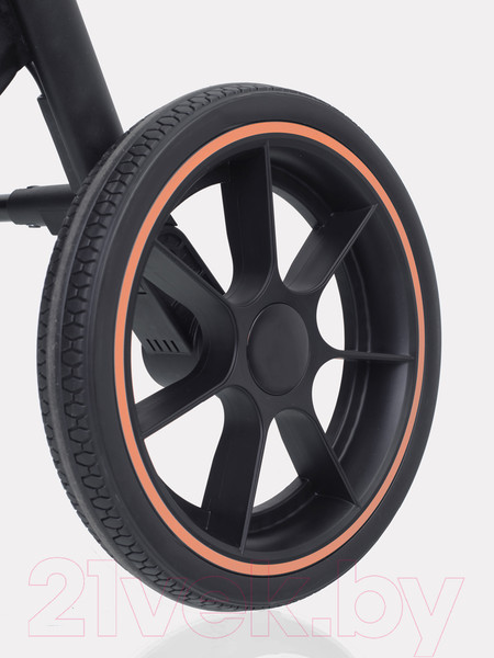 Изображение товара Детская универсальная коляска MOWbaby Zoom PU 3 в 1 / RA087 (Gold Black)