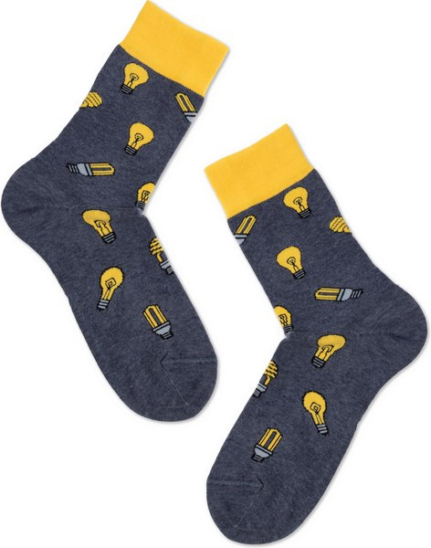 Изображение товара Носки Брестские 4200 рис.009 (р.36-39, темно-серый меланж)