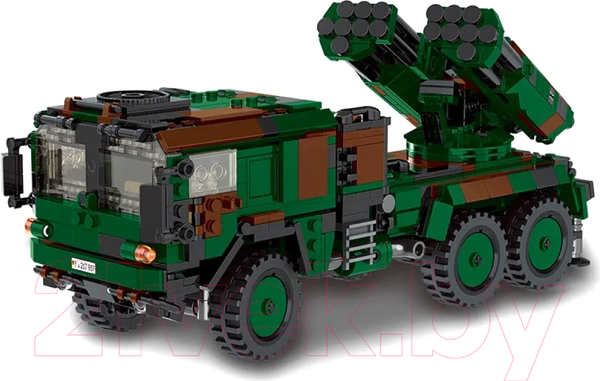 Изображение товара Конструктор XingBao Немецкая самоходная РСЗО LARS-2 / XB-06048