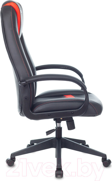 Изображение товара Кресло геймерское Бюрократ Zombie Viking 8 (экокожа черный/красный)