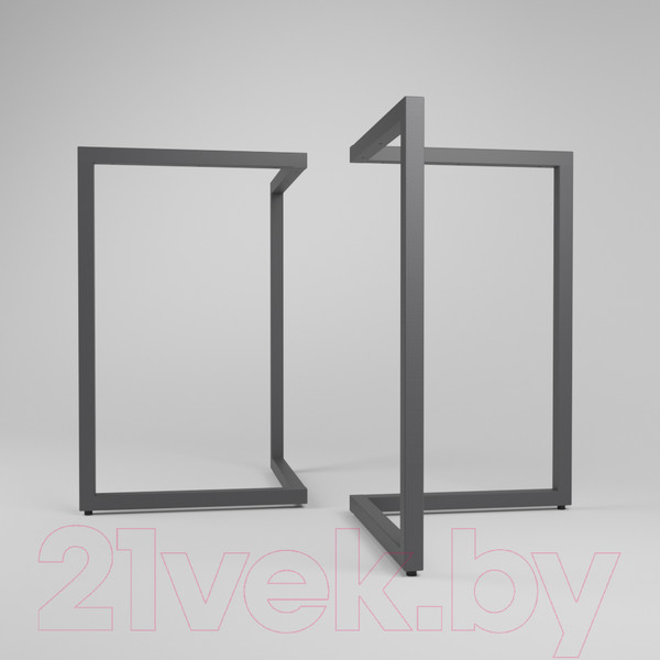 Изображение товара Подстолье Дабер тип 11 / П11.3 (металл серый графит)