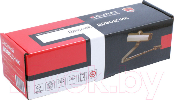 Изображение товара Доводчик с рычагом БУЛАТ ДД 504/5 A-C (коричневый)