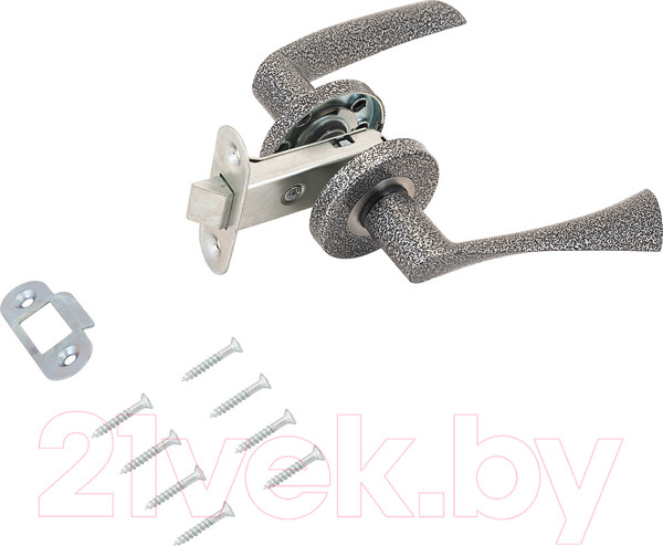 Изображение товара Защелка врезная Зенит ЗЩ2.07 (серебристый)