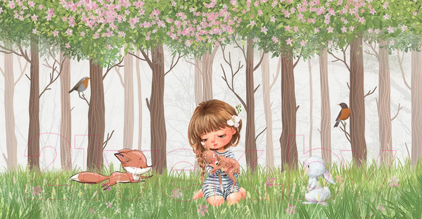 Изображение товара Фотообои листовые Citydecor Magic Forest 4 (500x260)