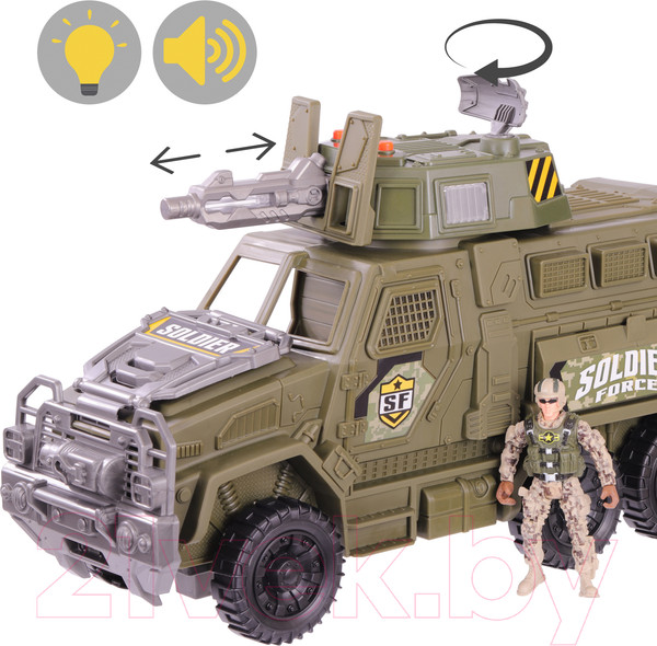 Изображение товара Автомобиль игрушечный Chap Mei Мобильный штаб / 545121