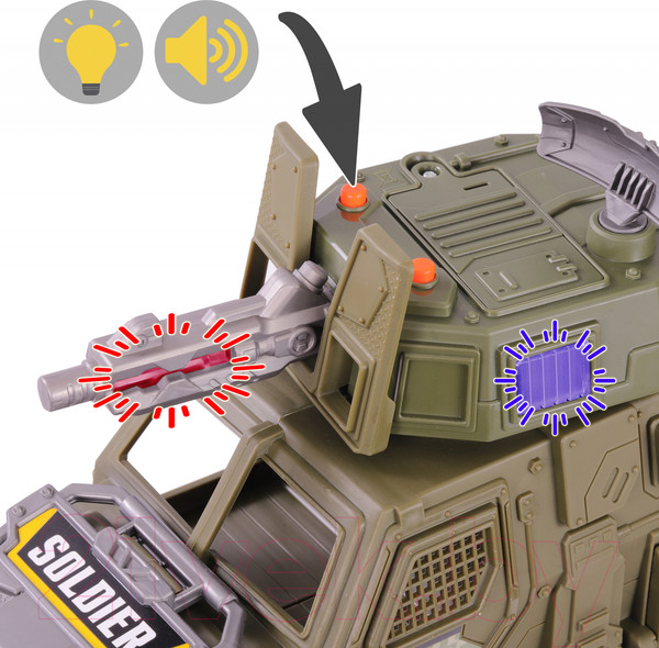 Изображение товара Автомобиль игрушечный Chap Mei Мобильный штаб / 545121