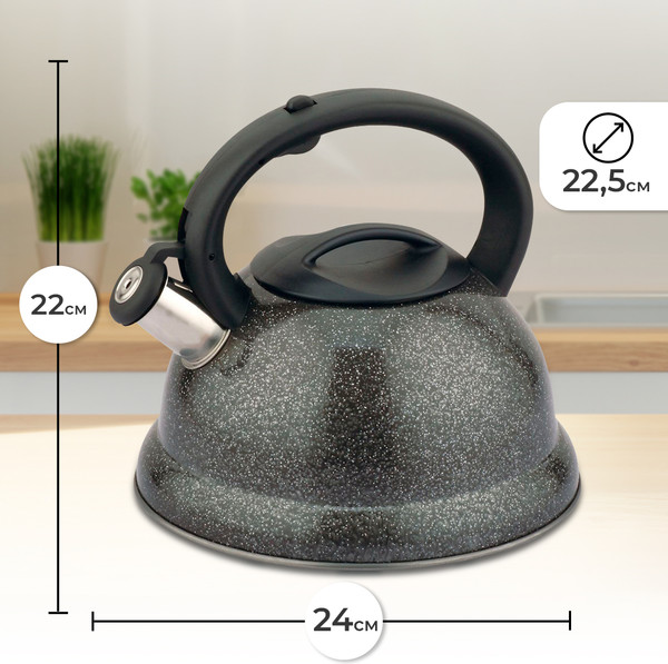 Изображение товара Чайник со свистком Pomi d'Oro Napoli / P-650192